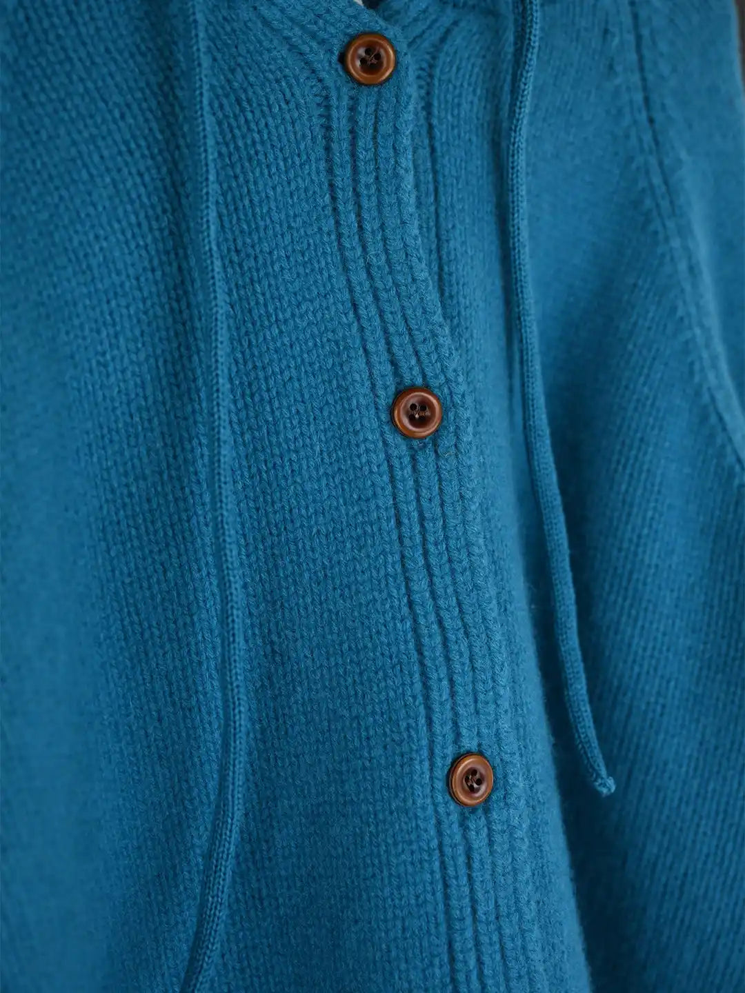 Kori 100% Wool Hoodie Cardigan