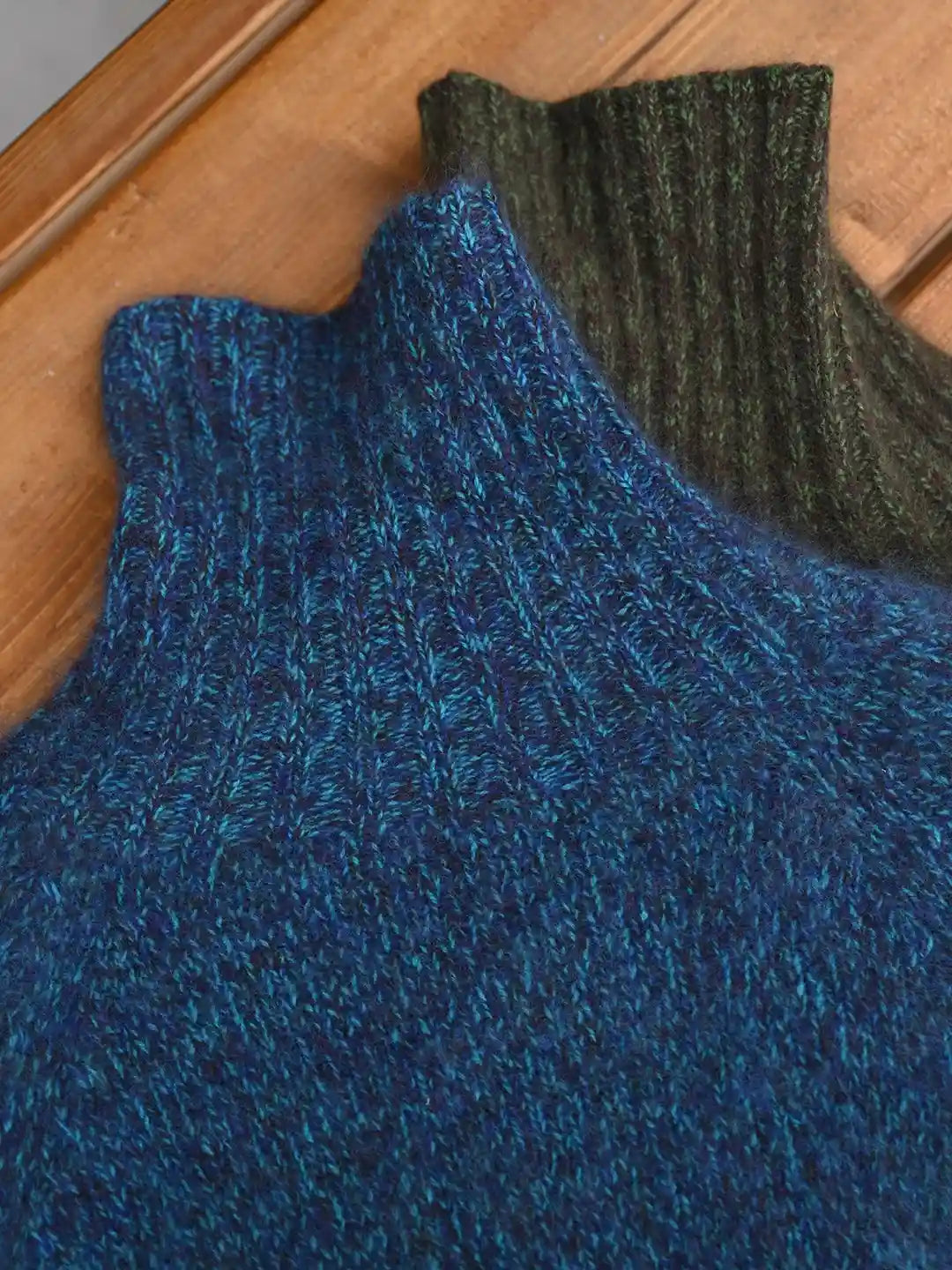 Zayla Turtleneck 100% Wool Sweater