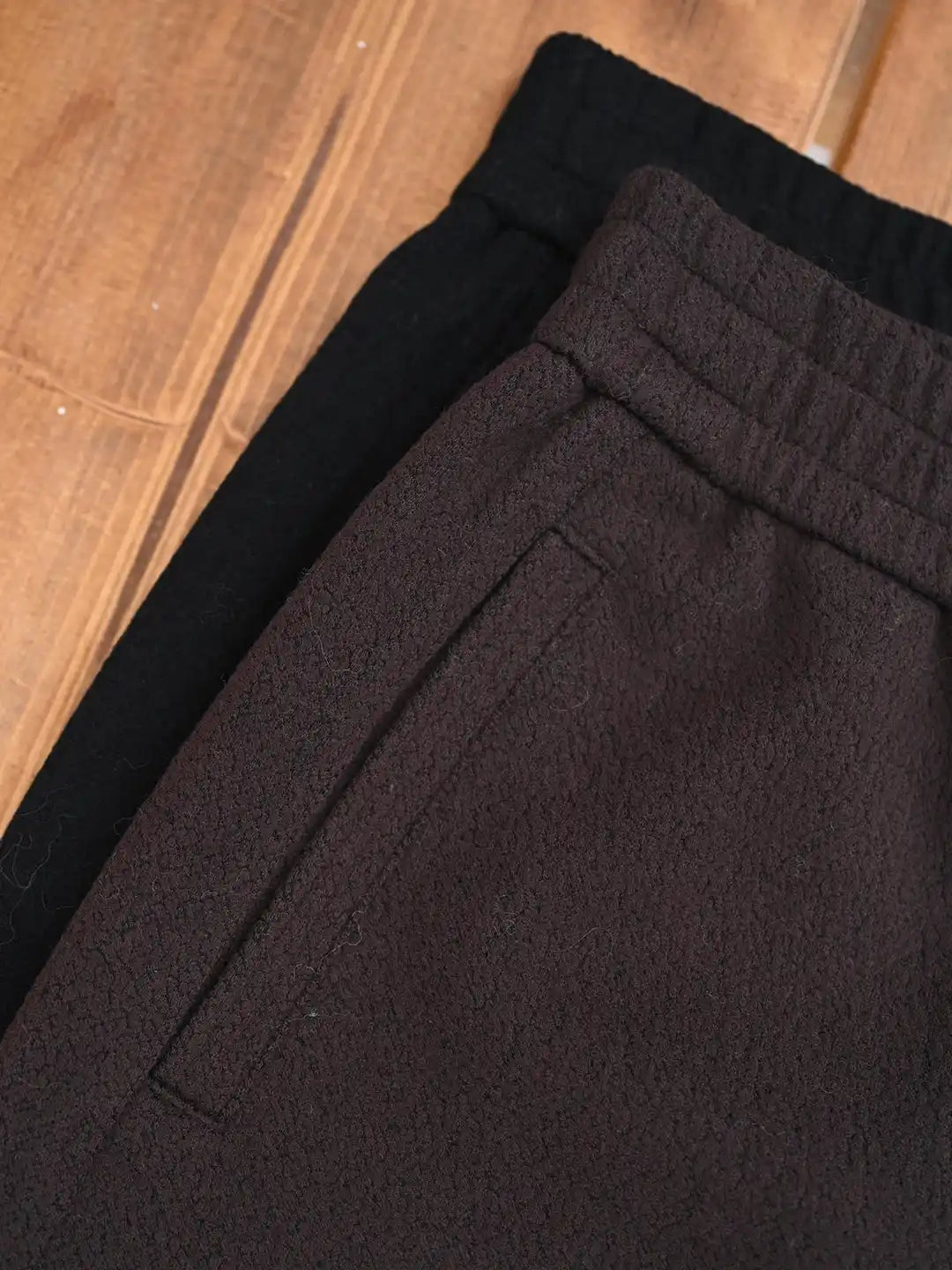 Jessie Silhouette Straight Wool Trousers