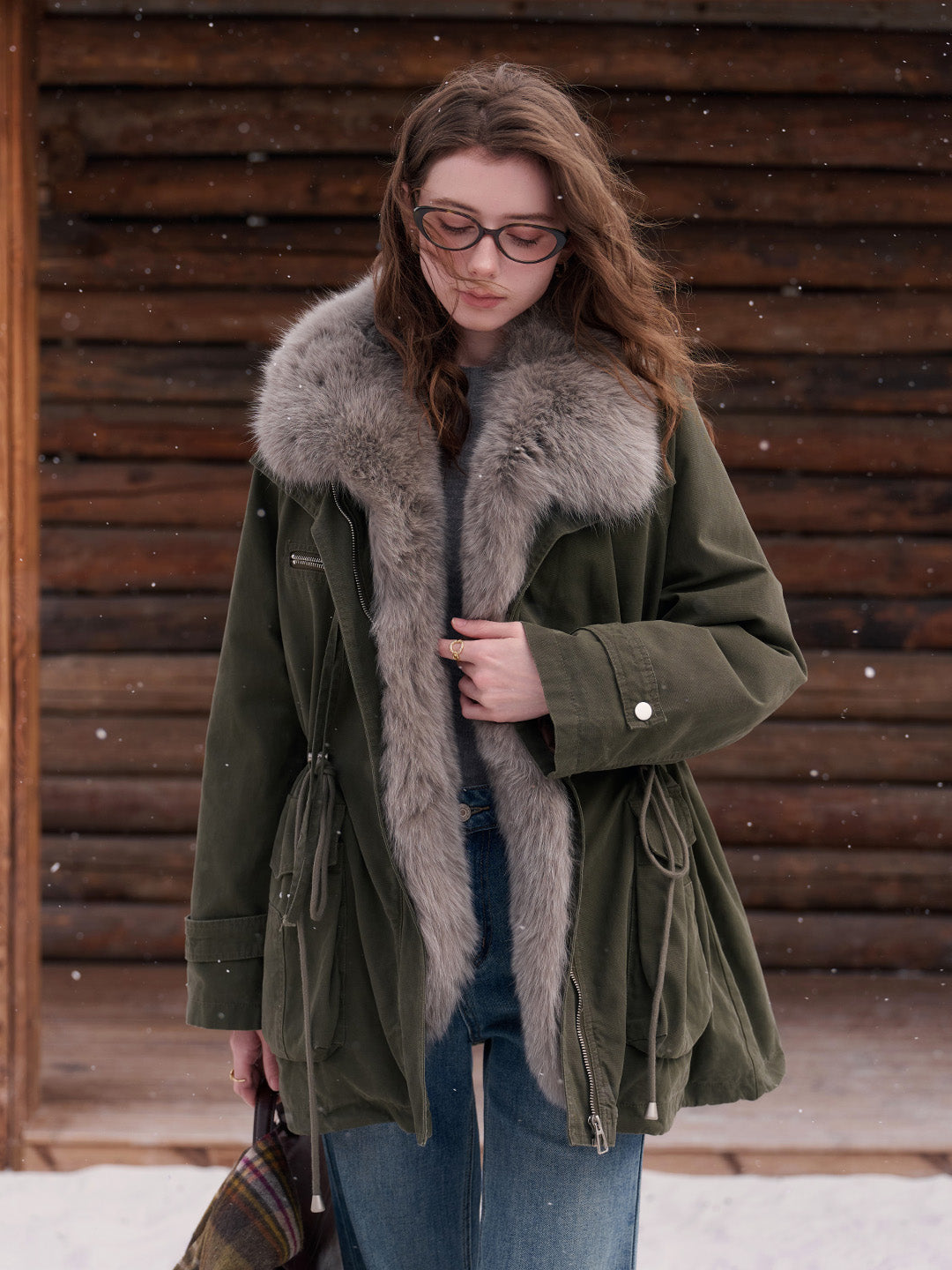 Kaiya Shearling Down Jacket