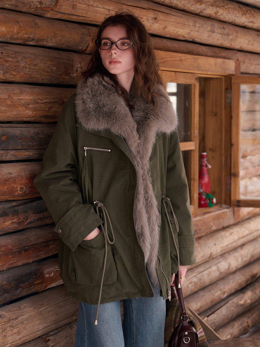 Kaiya Shearling Down Jacket