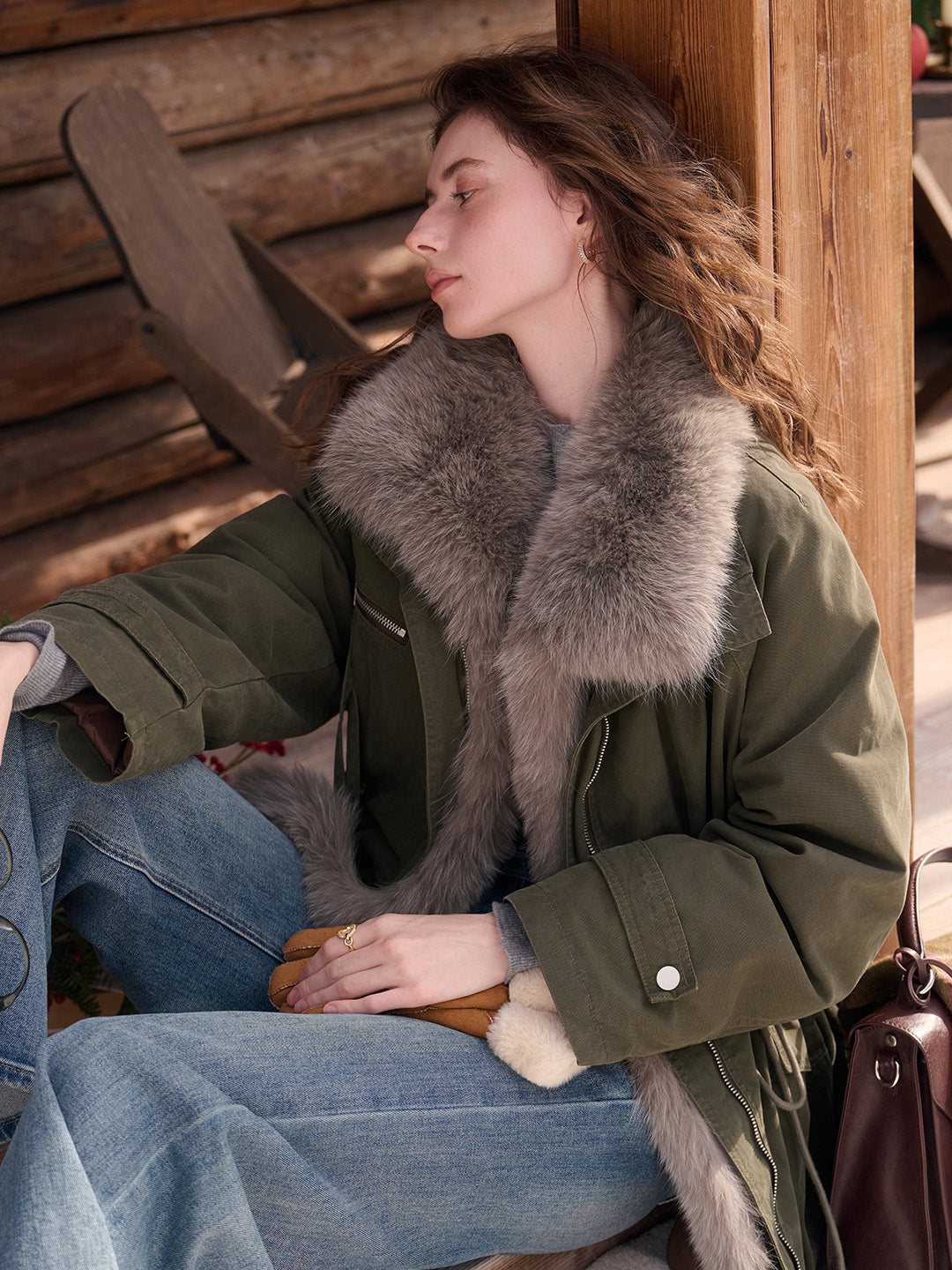 Kaiya Shearling Down Jacket