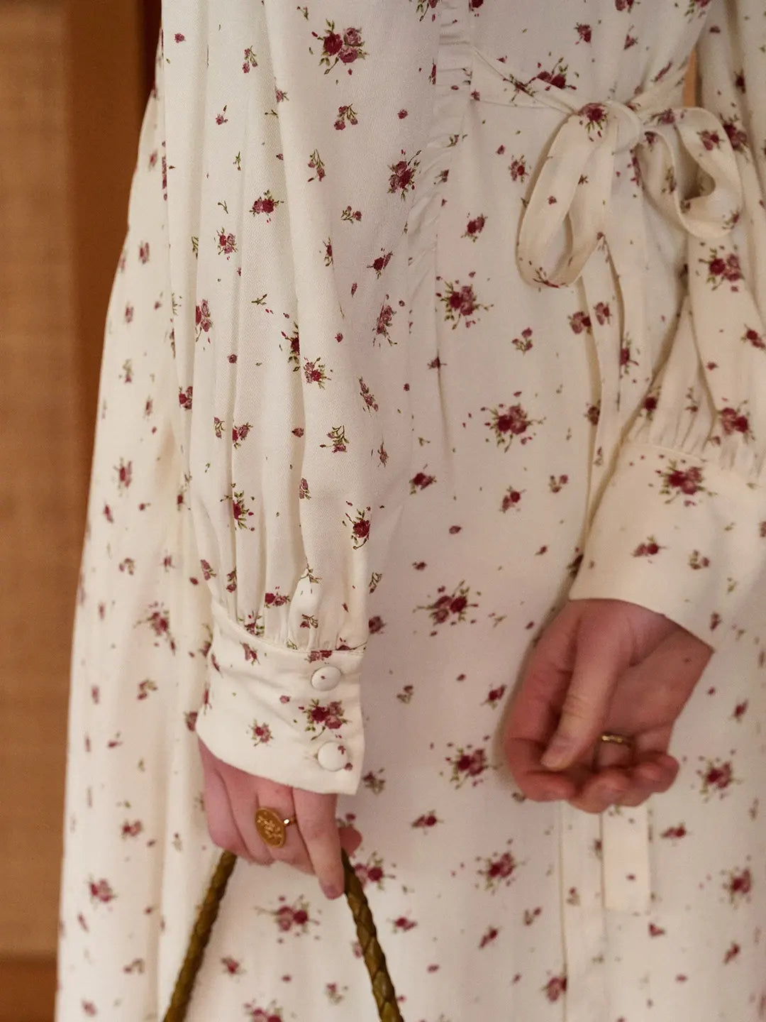 Nori V-Neck Floral Dress