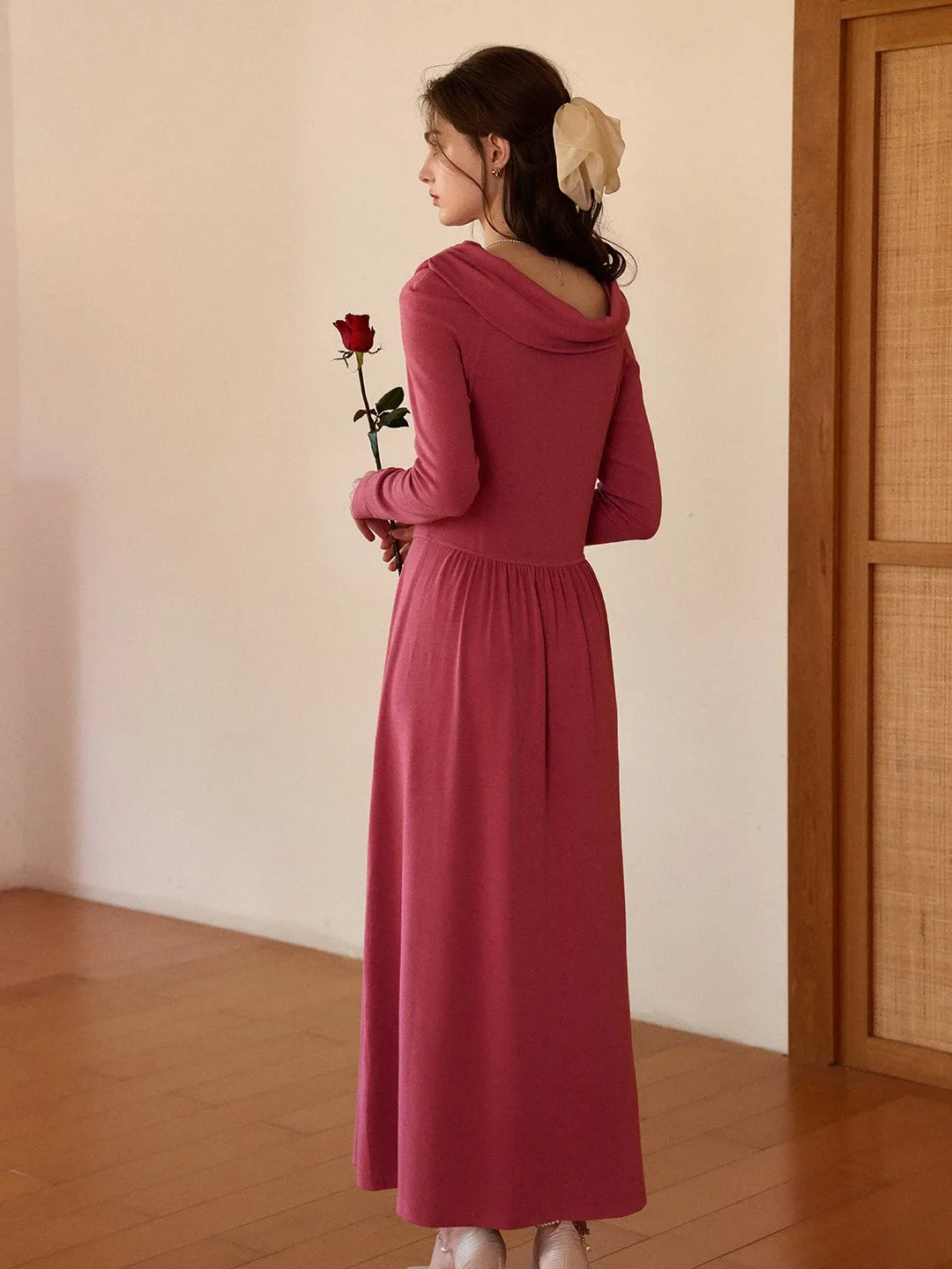 Judith Square Neck Cotton Dress