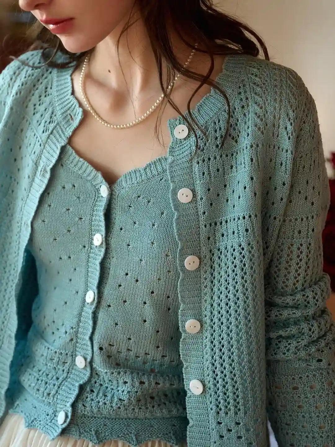 Ayleen Hollow Two-Piece Set