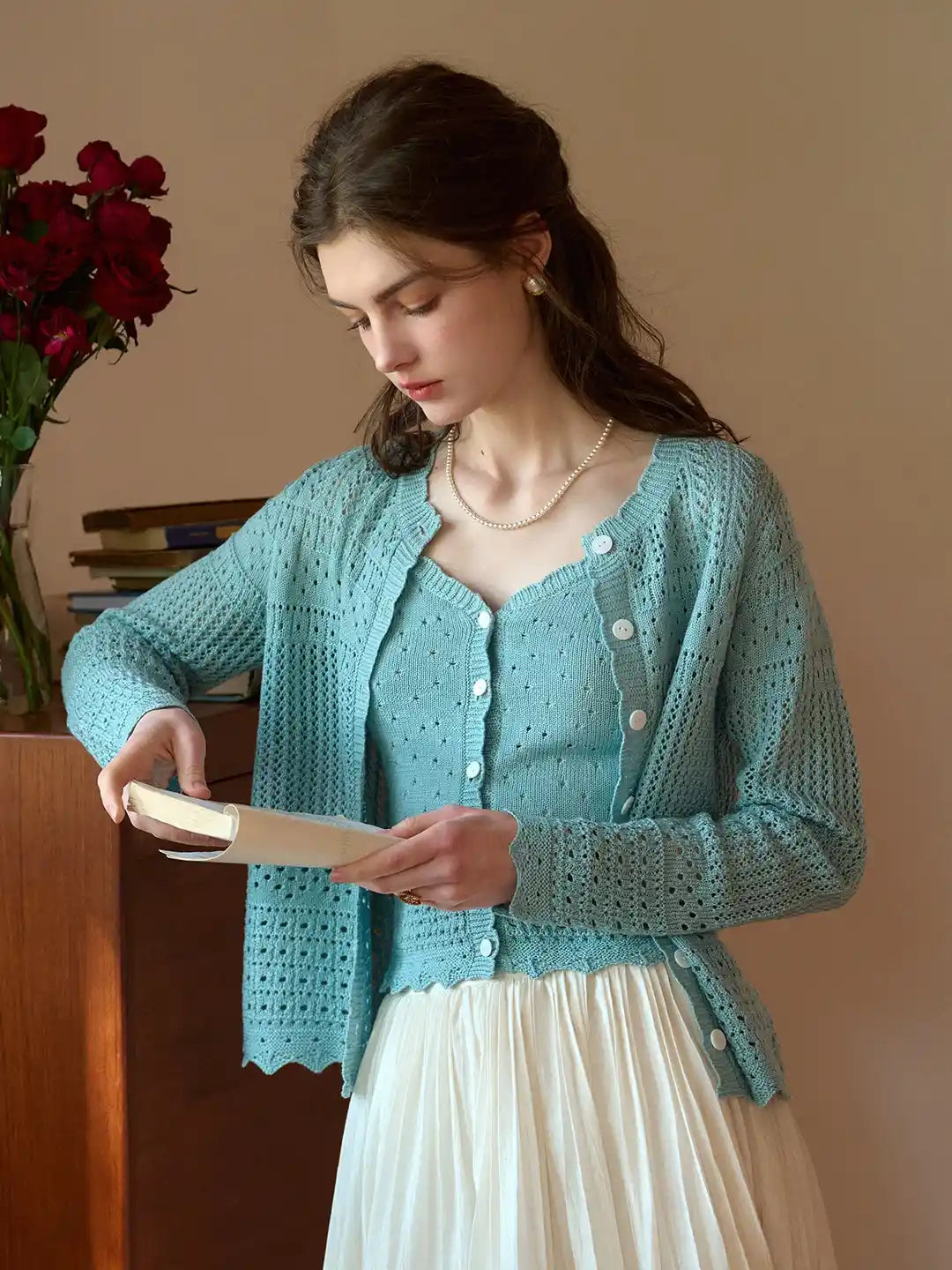 Ayleen Hollow Two-Piece Set