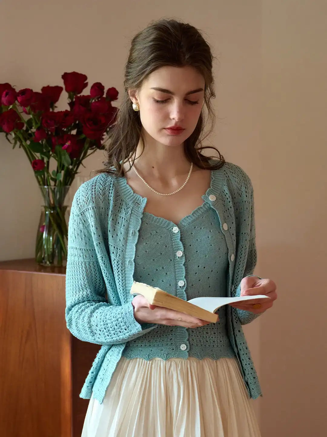 Ayleen Hollow Two-Piece Set