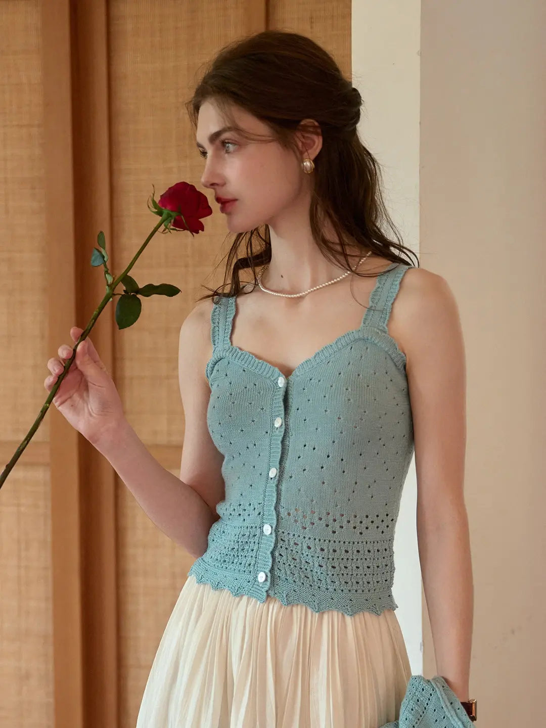 Ayleen Hollow Two-Piece Set