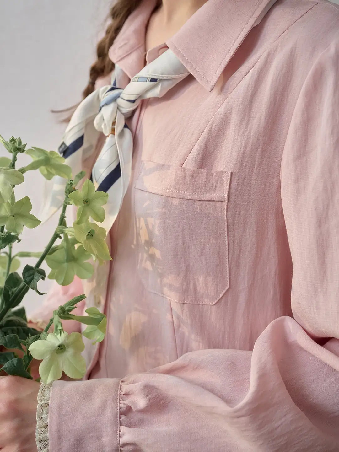 Kamiyah Lapel Button Dress