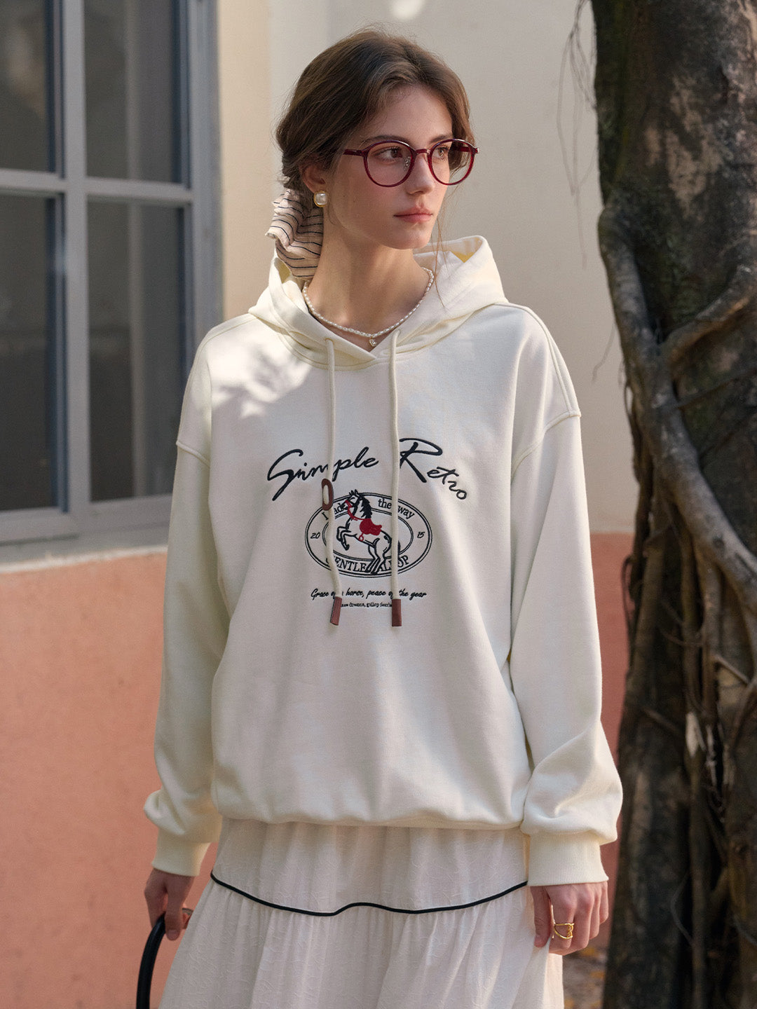【Final Sale】Lala SR Printed Hoodie