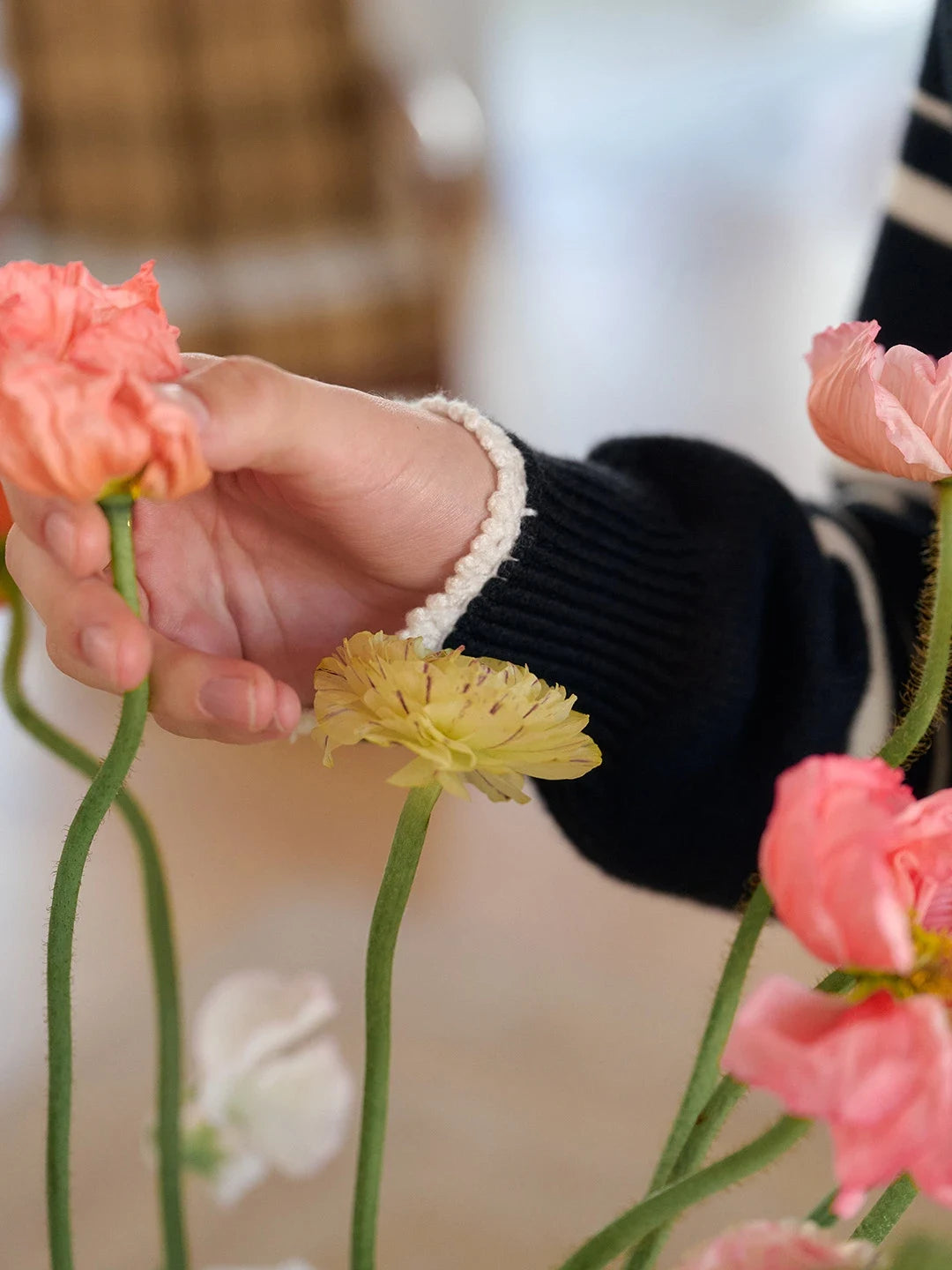 Stormi V-Neck Stripe Cardigan