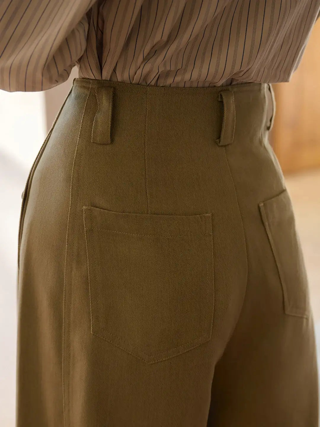 Ainara Lyocell Straight Trousers