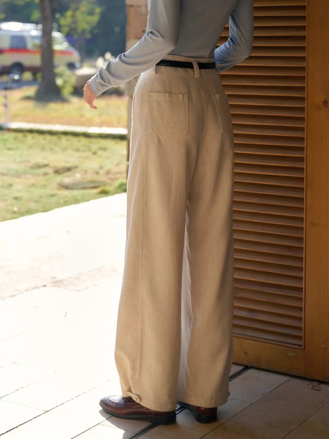 Ainara Lyocell Straight Trousers