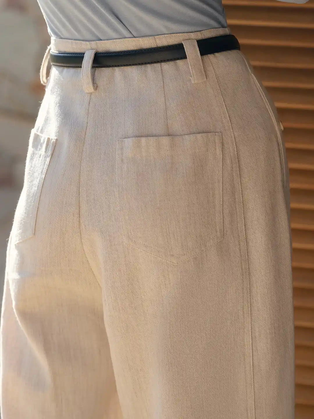 Ainara Lyocell Straight Trousers