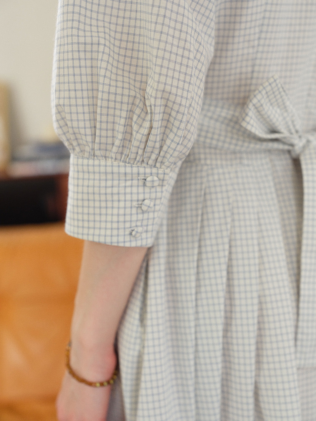 Katelyn V-Neck 100% Cotton Dress