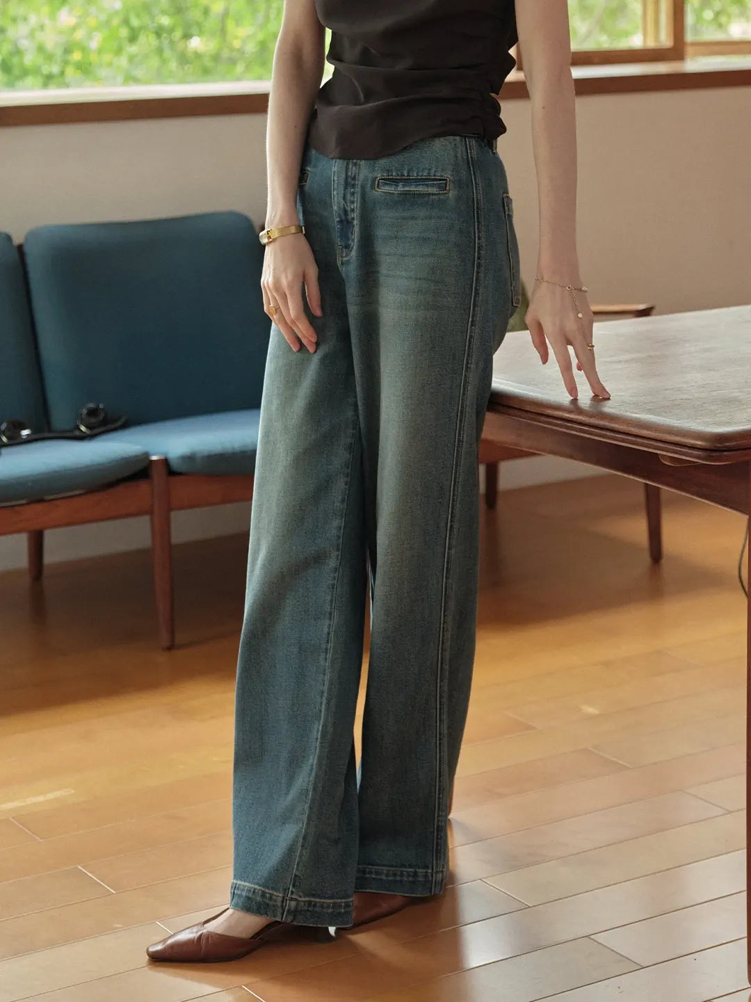 Versatile Jean Color Luisa Versatile Flare Jeans