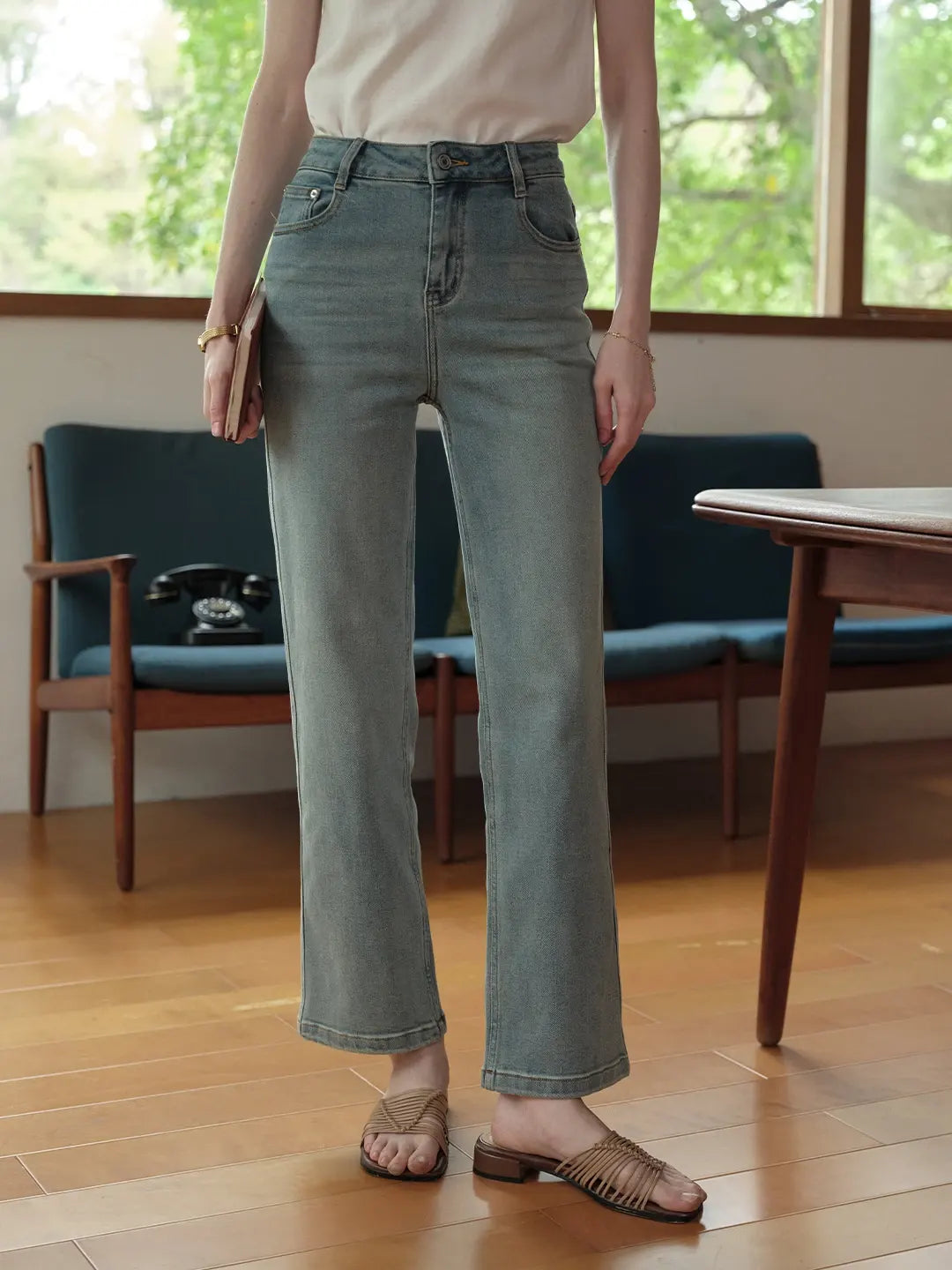 Cadence Versatile Straight Jeans