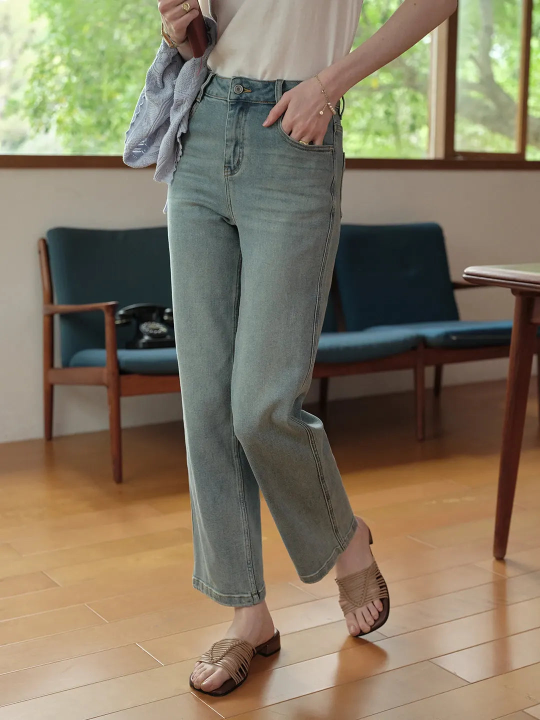 Cadence Versatile Straight Jeans