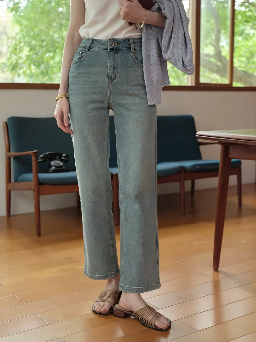 Cadence Versatile Straight Jeans