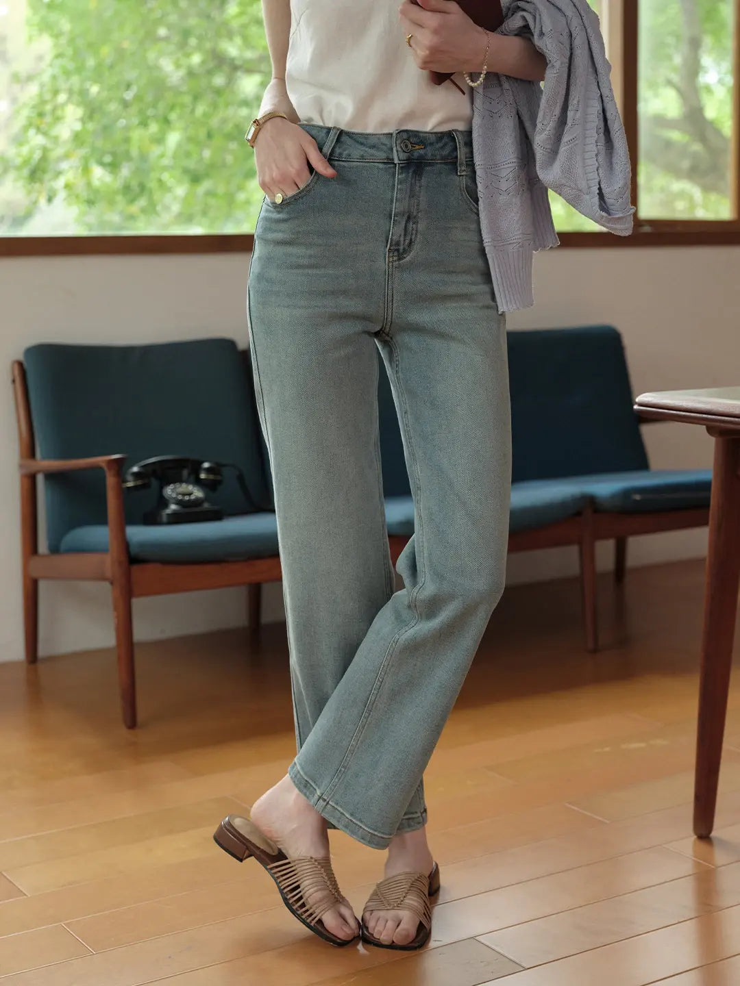 Cadence Versatile Straight Jeans