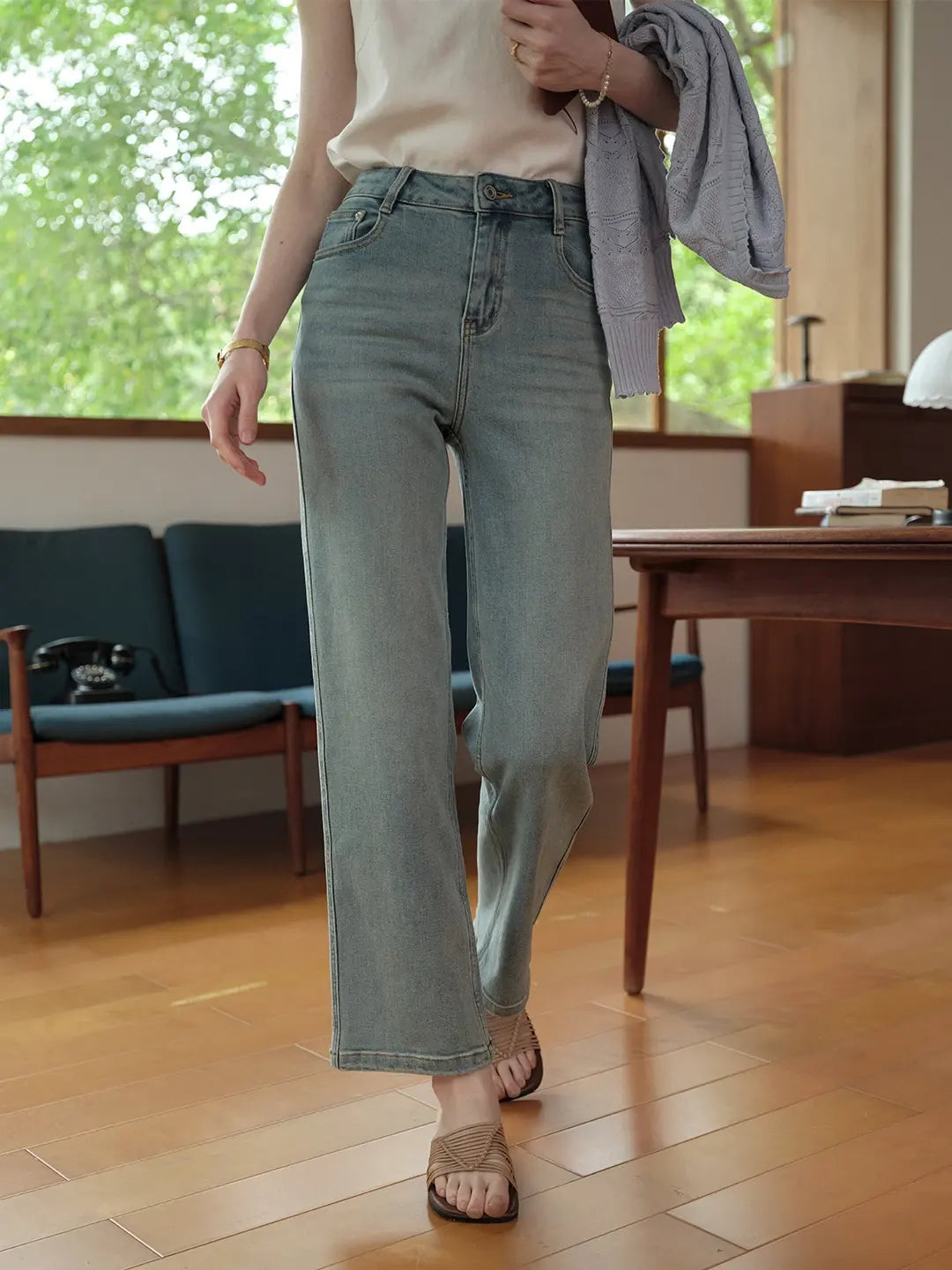 Cadence Versatile Straight Jeans