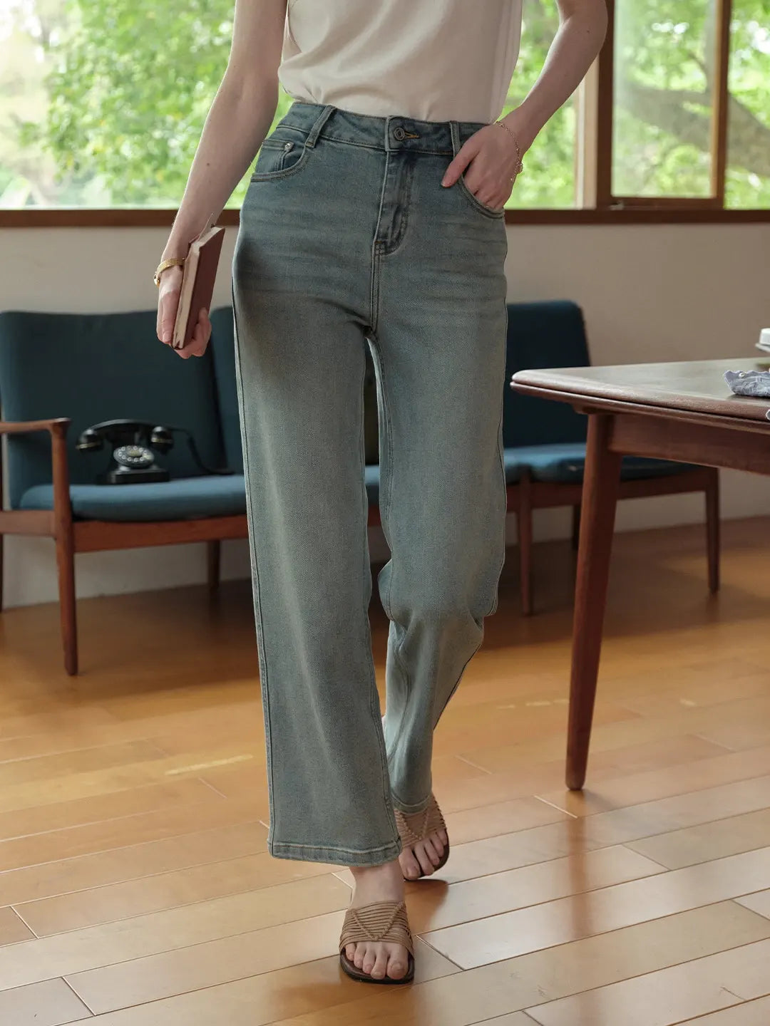 Cadence Versatile Straight Jeans