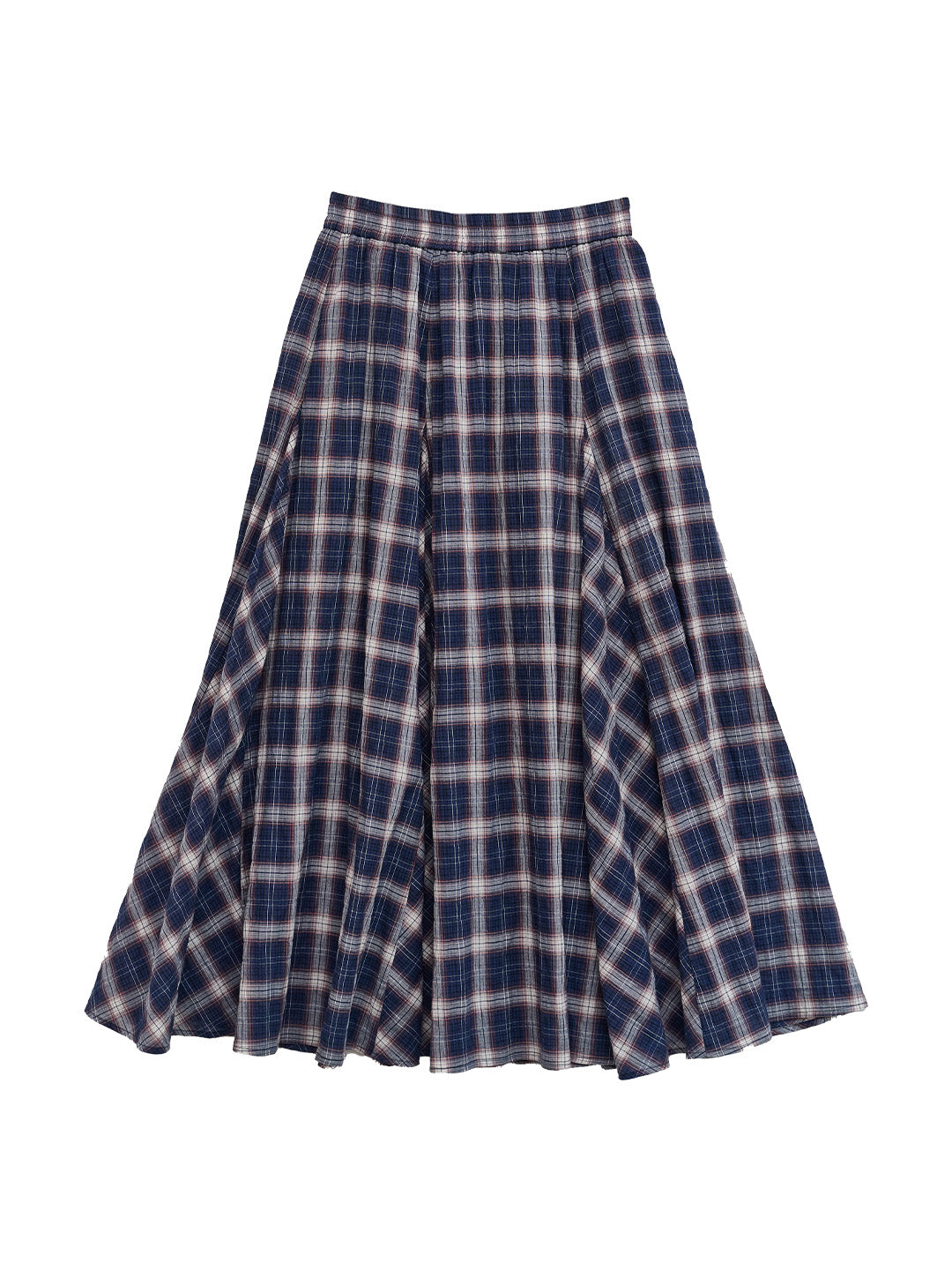Abigail Plaid Cotton Skirt