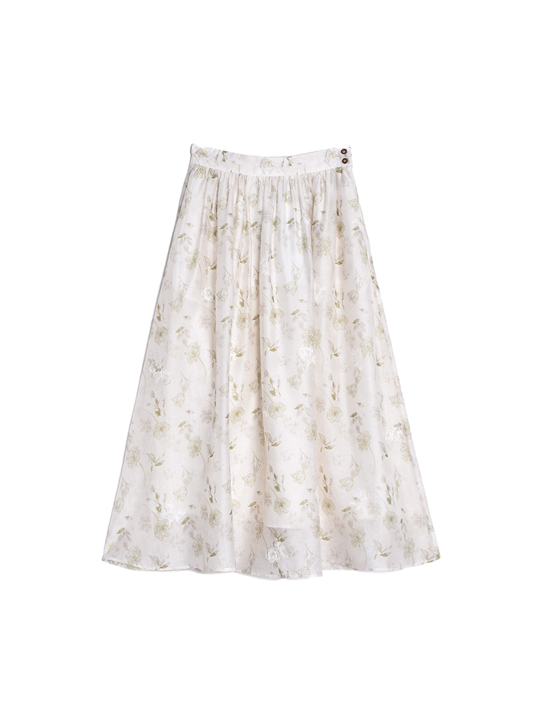 Kendall Embroidery Floral Skirt