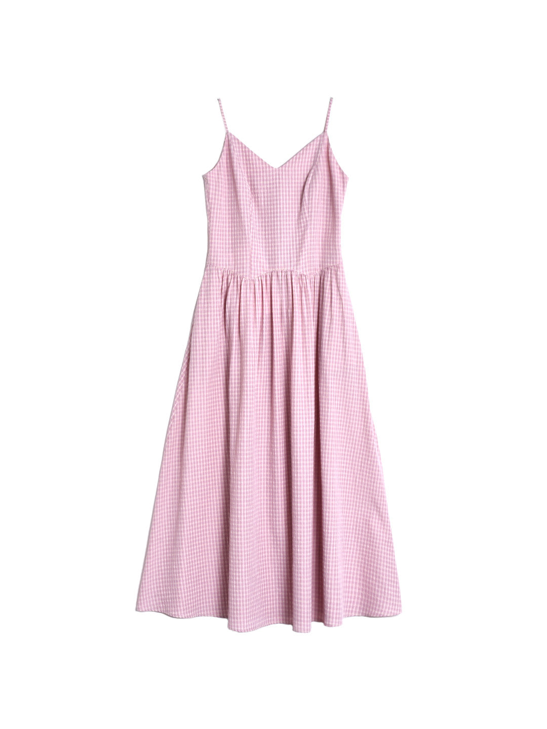 Savannah Suspender Plaid Dress