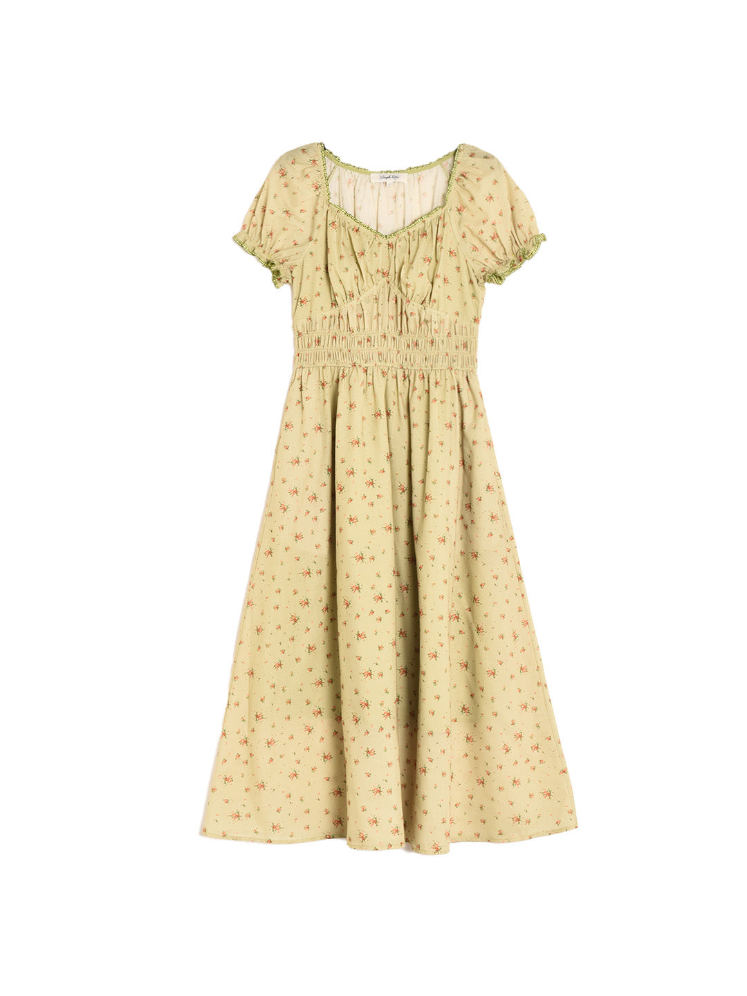 Nevaeh Square Neck Floral Dress