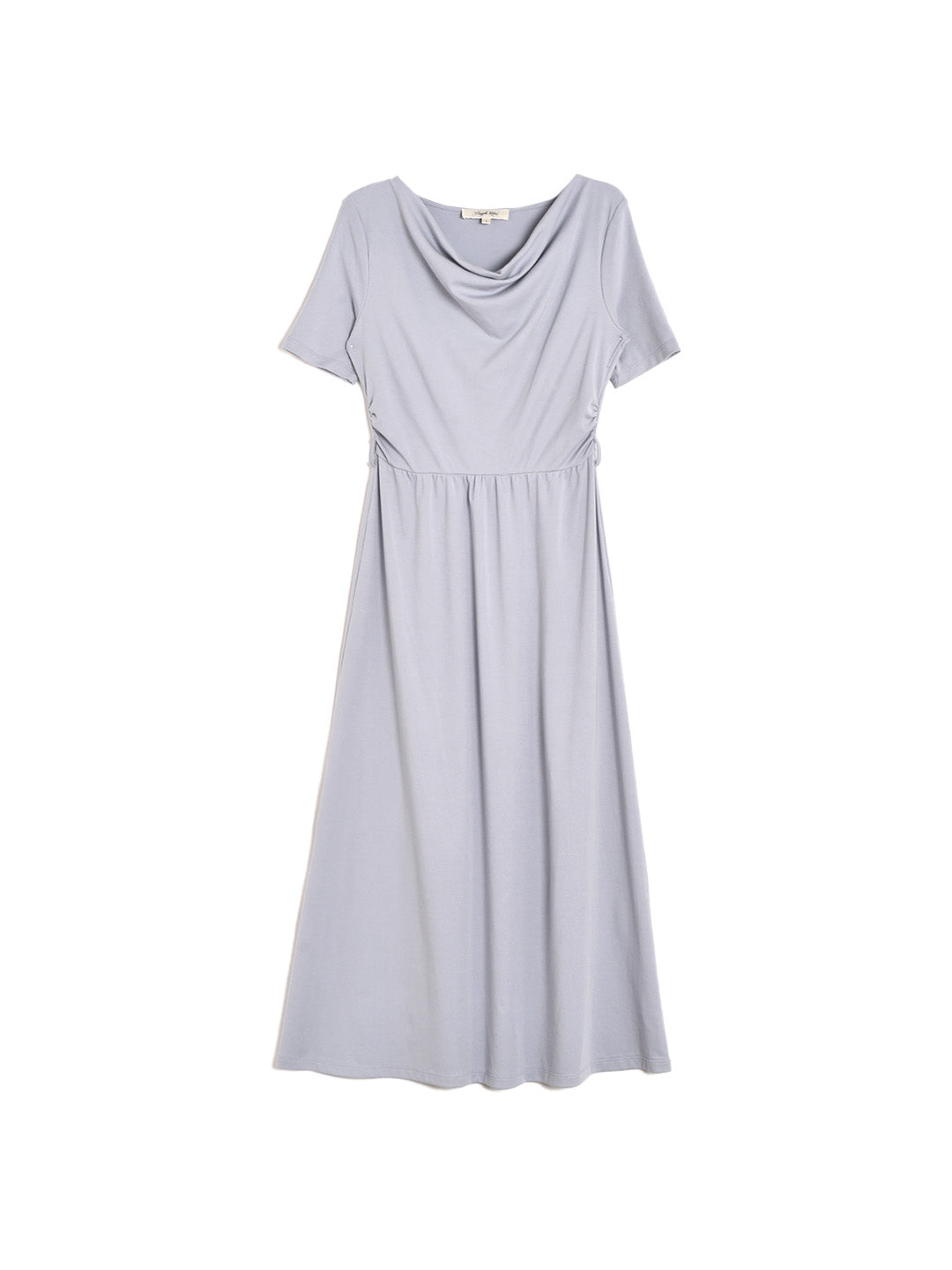 Blake Cowl Neck Waisted Cotton Dress