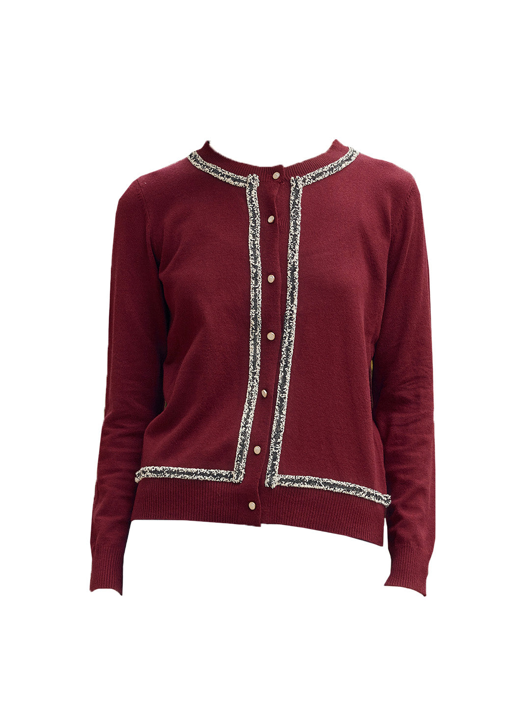 【Final Sale】Larkin Round Neck High-End Elegant -Inspired Cardigan