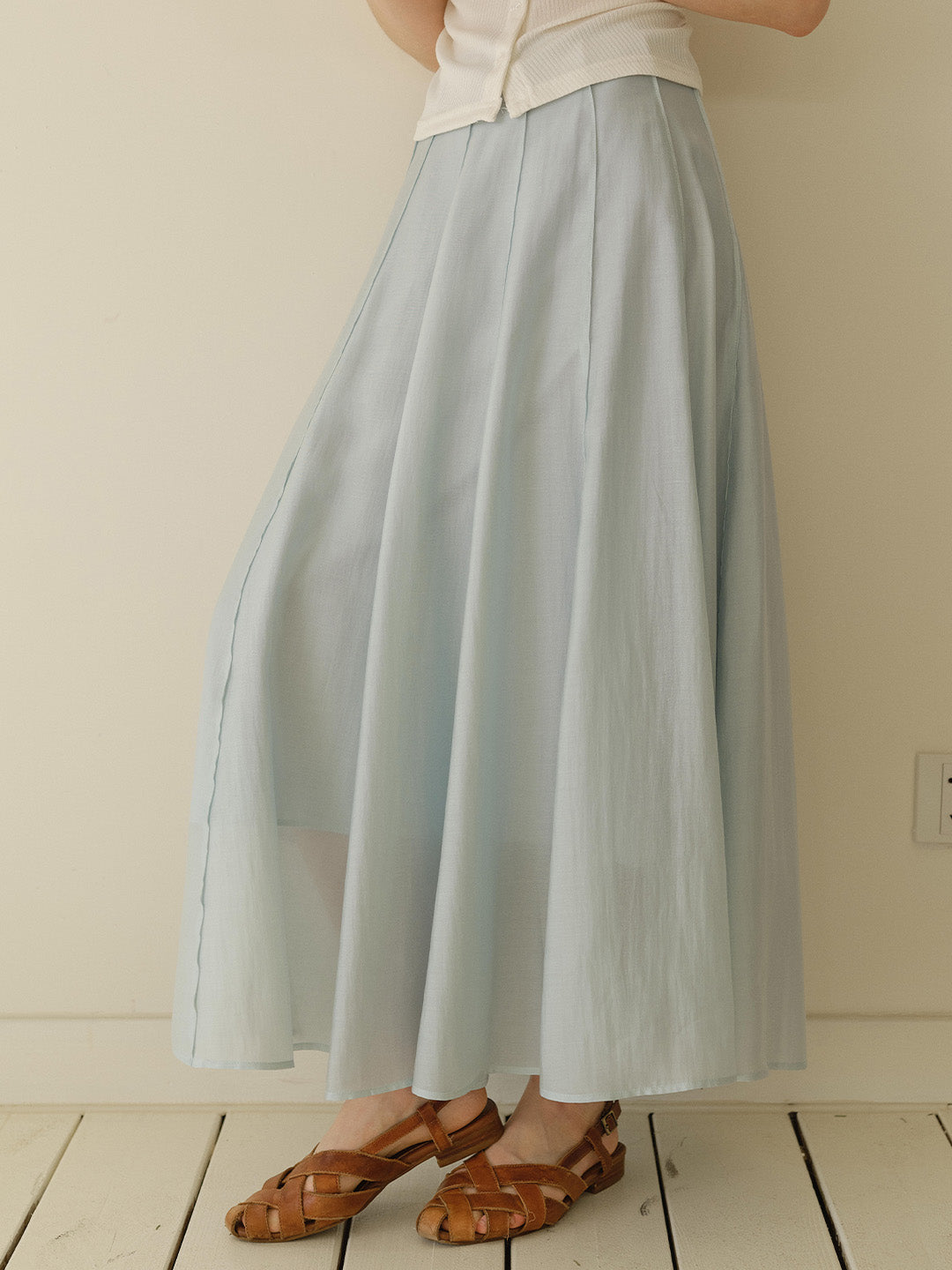 Bella Light Maxi Lyocell Skirt