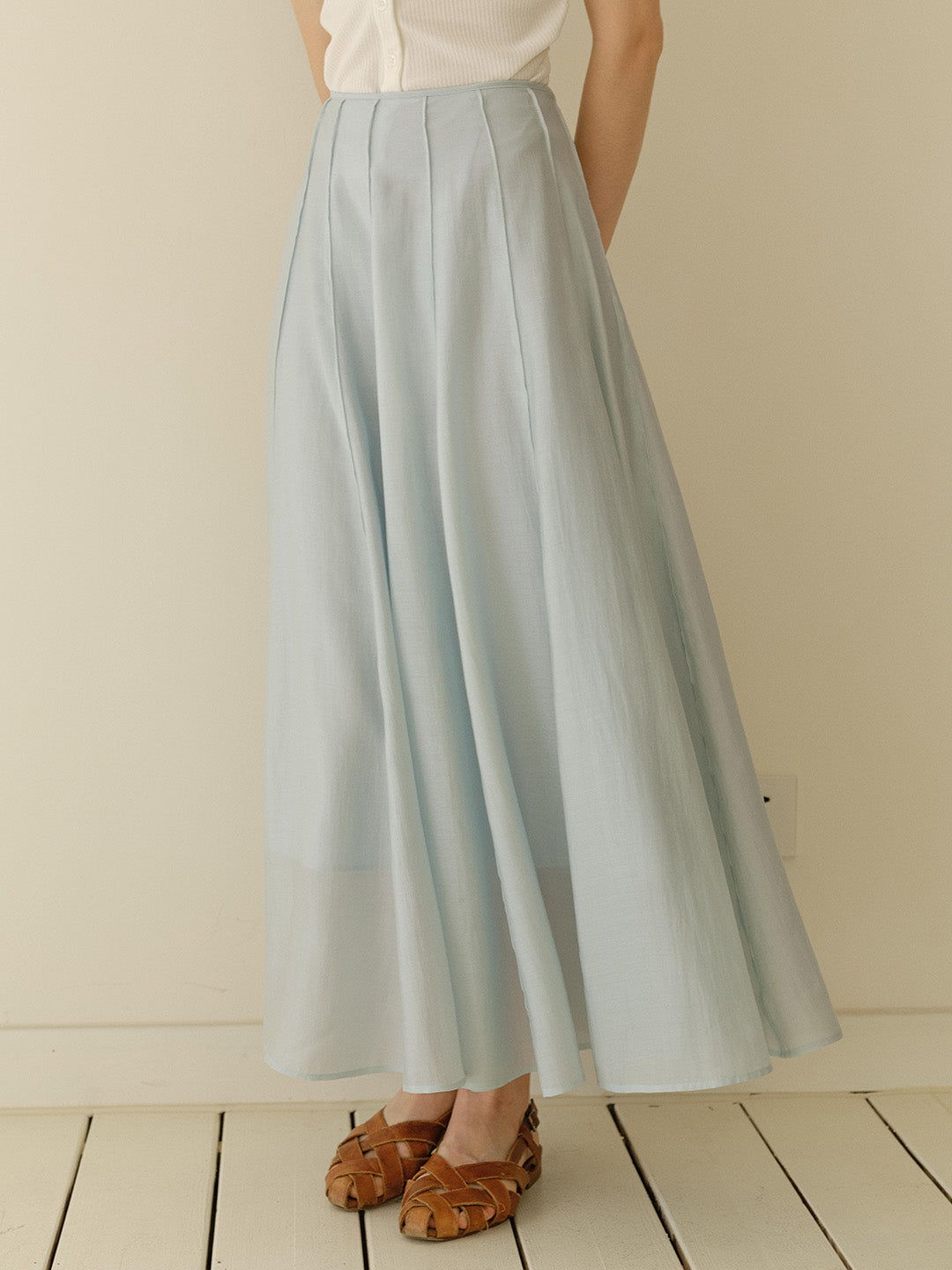 Bella Light Maxi Lyocell Skirt