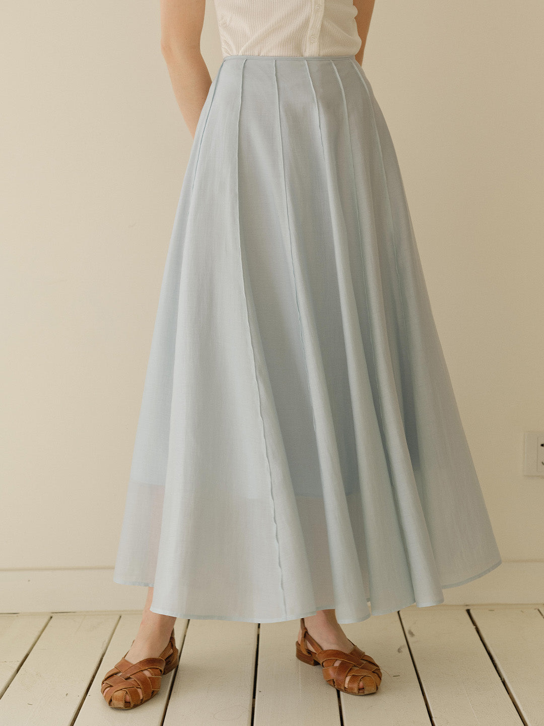 Bella Light Maxi Lyocell Skirt