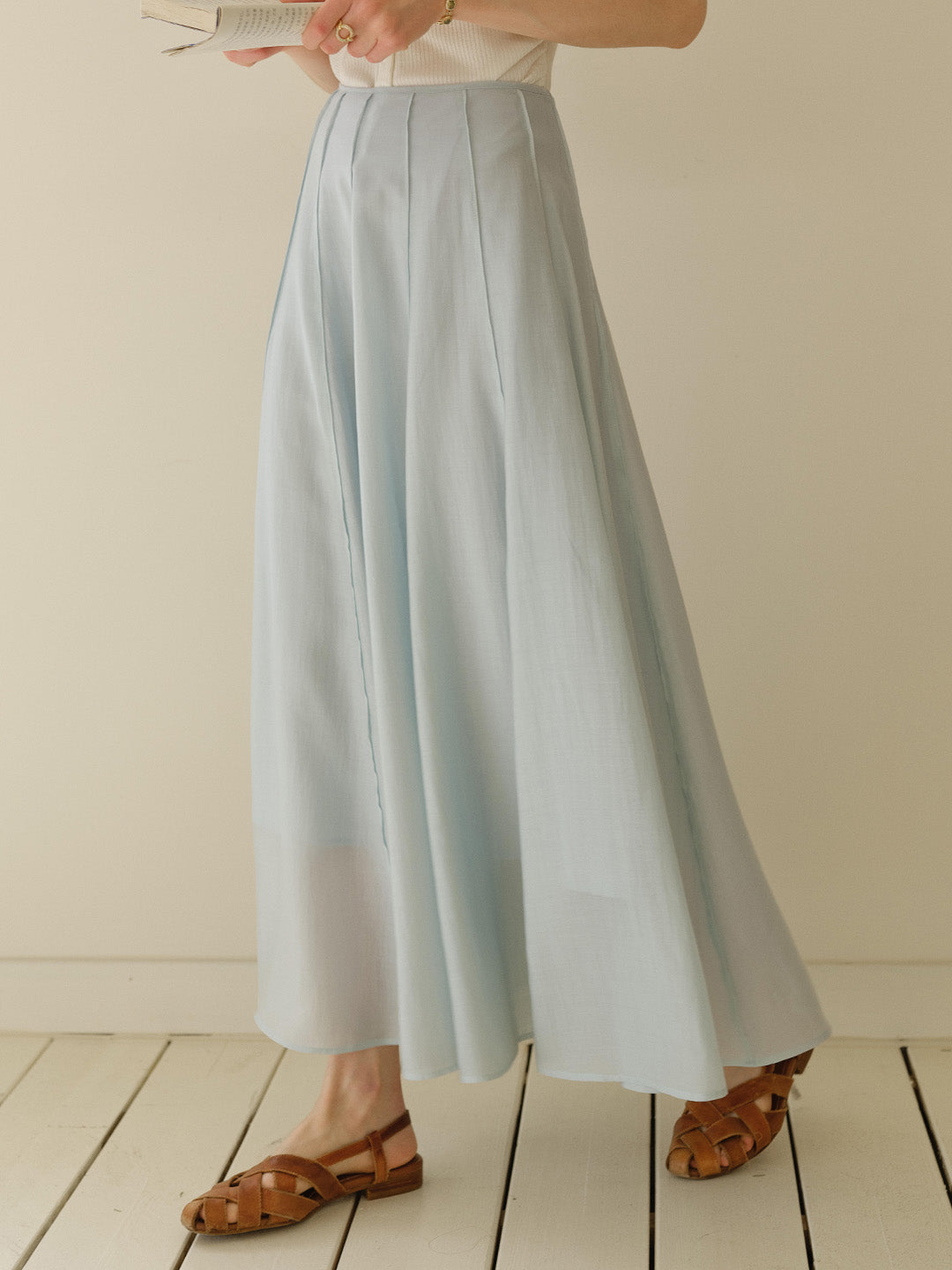 Bella Light Maxi Lyocell Skirt