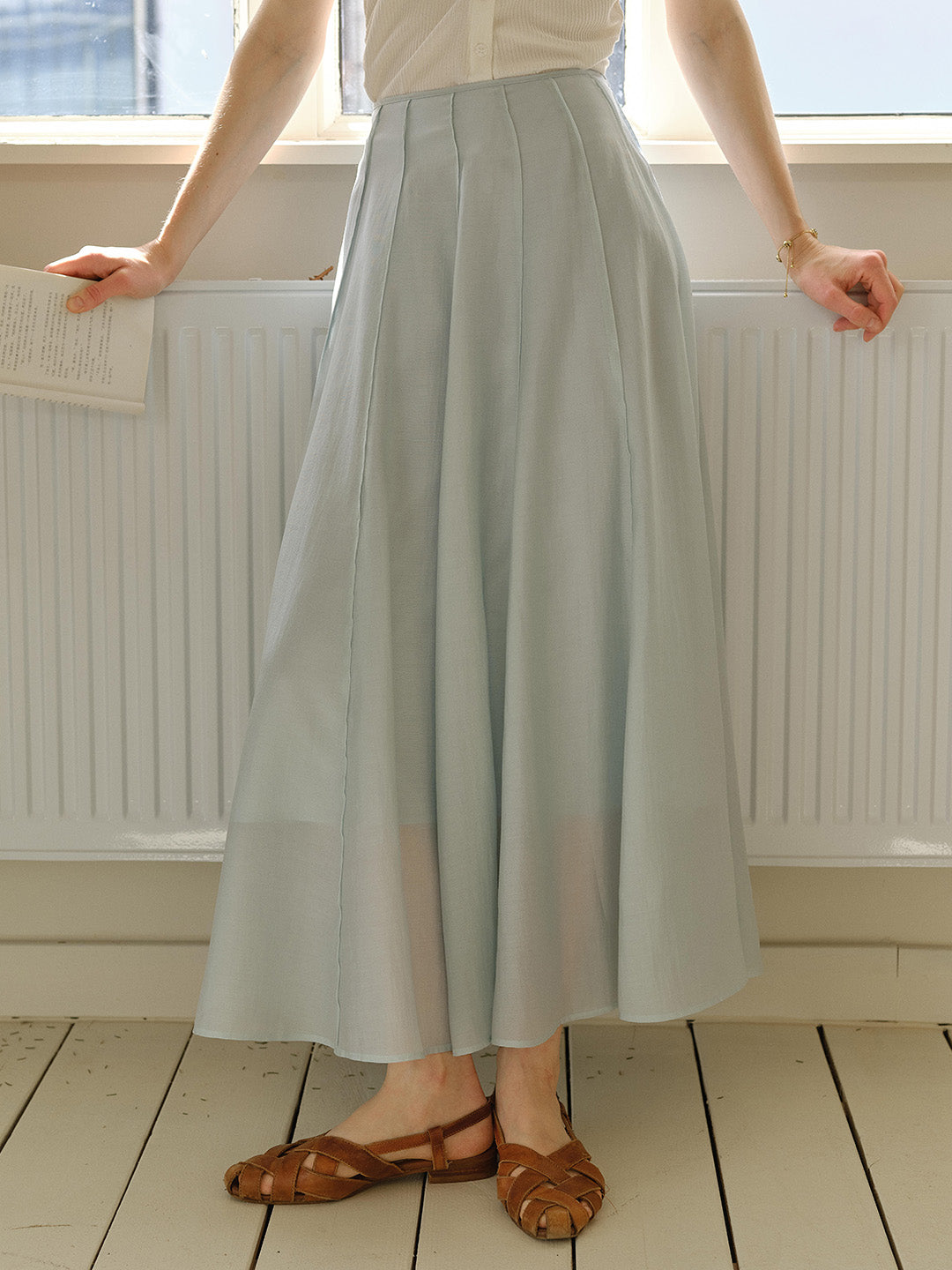Bella Light Maxi Lyocell Skirt