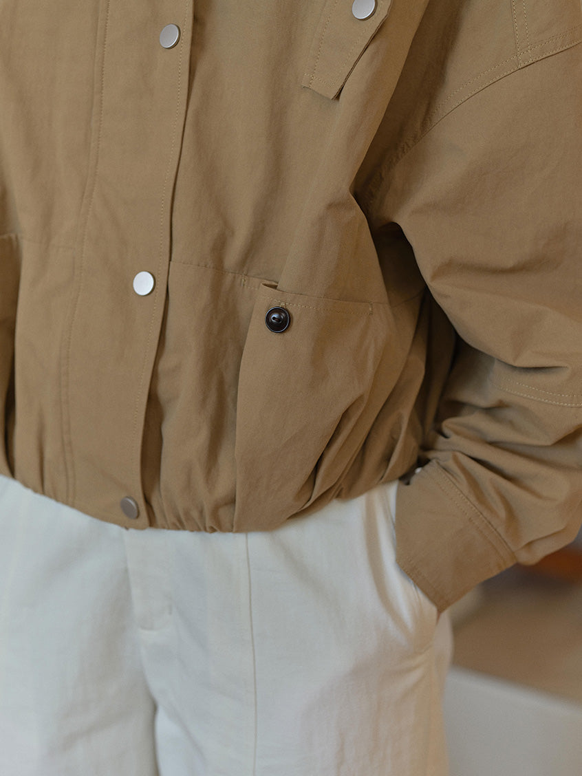 Ainsley 100%Cotton Loose All-Purpose Jacket