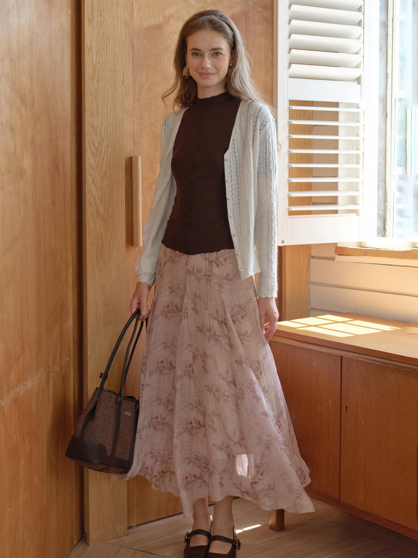 Giunone Mohair-Merino Revival Cardigan