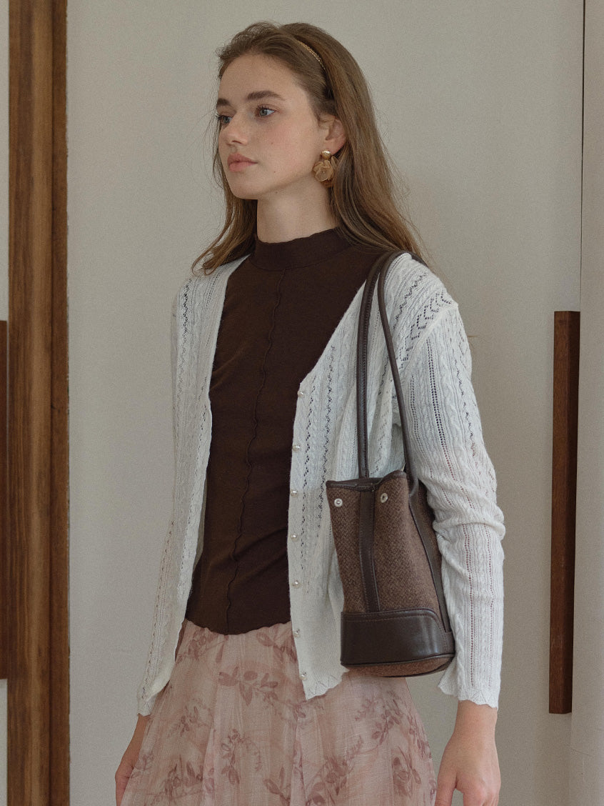 Giunone Mohair-Merino Revival Cardigan
