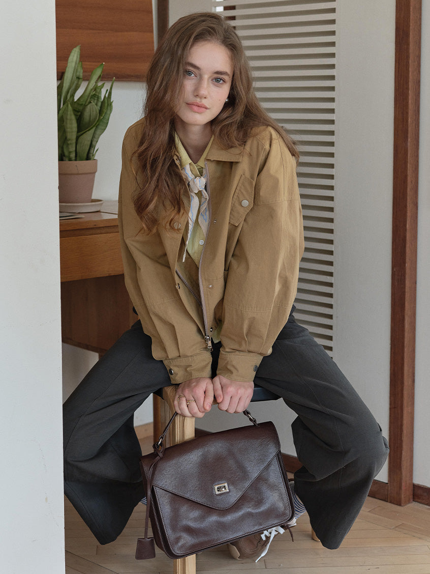 Ainsley 100%Cotton Loose All-Purpose Jacket
