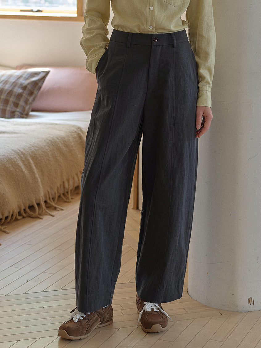 Harper Classic Embroidery Loose Pants