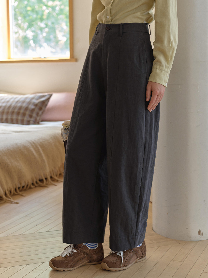 Harper Classic Embroidery Loose Pants