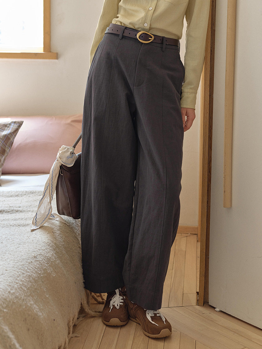 Harper Classic Embroidery Loose Pants