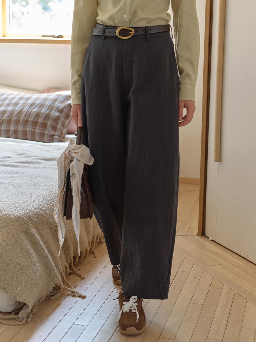 Harper Classic Embroidery Loose Pants