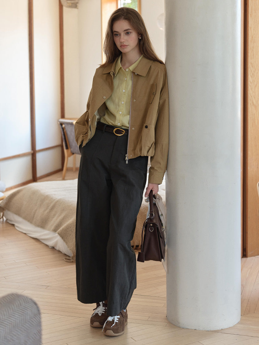 Alessandra Embroidery All-Purpose Lyocell Shirt
