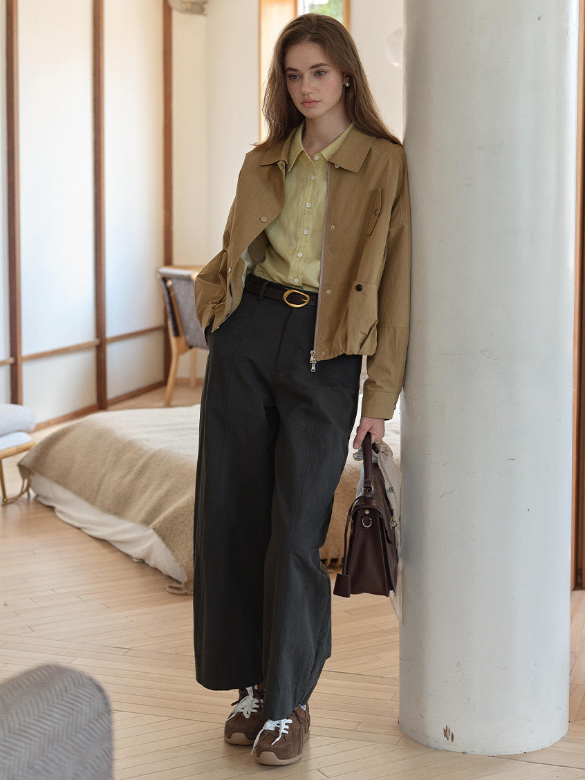 Ainsley 100%Cotton Loose All-Purpose Jacket