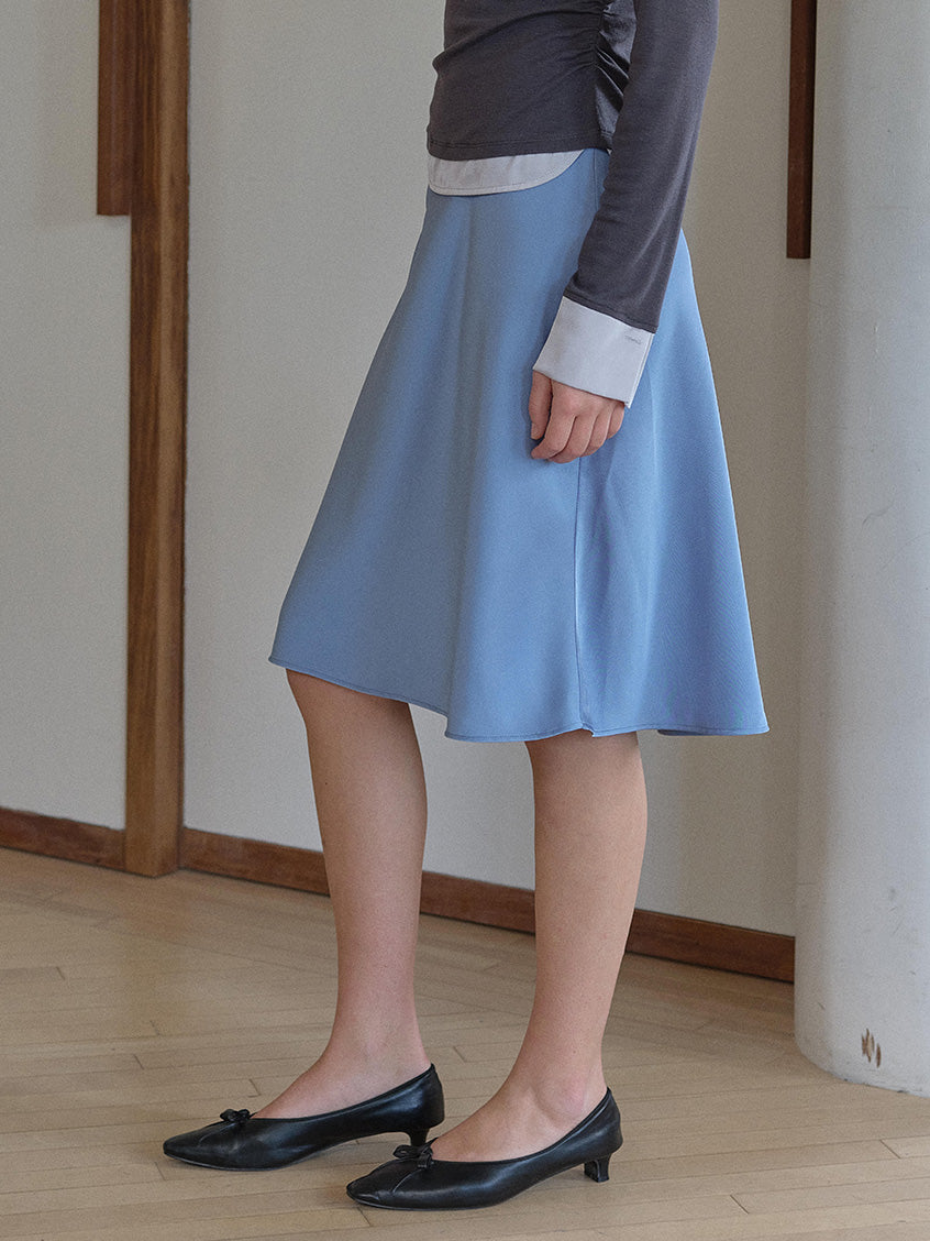 Marlowe High-Waist Mermaid Midi Skirt