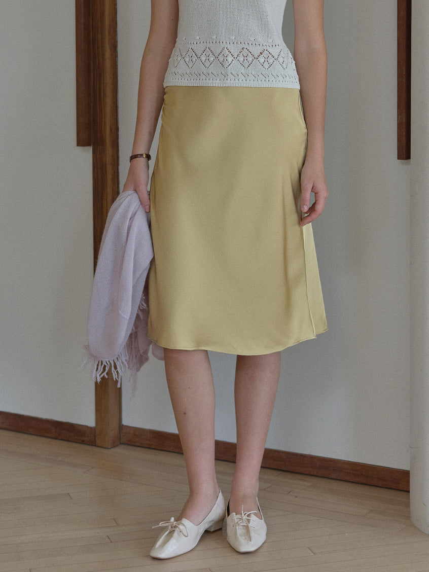 Marlowe High-Waist Mermaid Midi Skirt