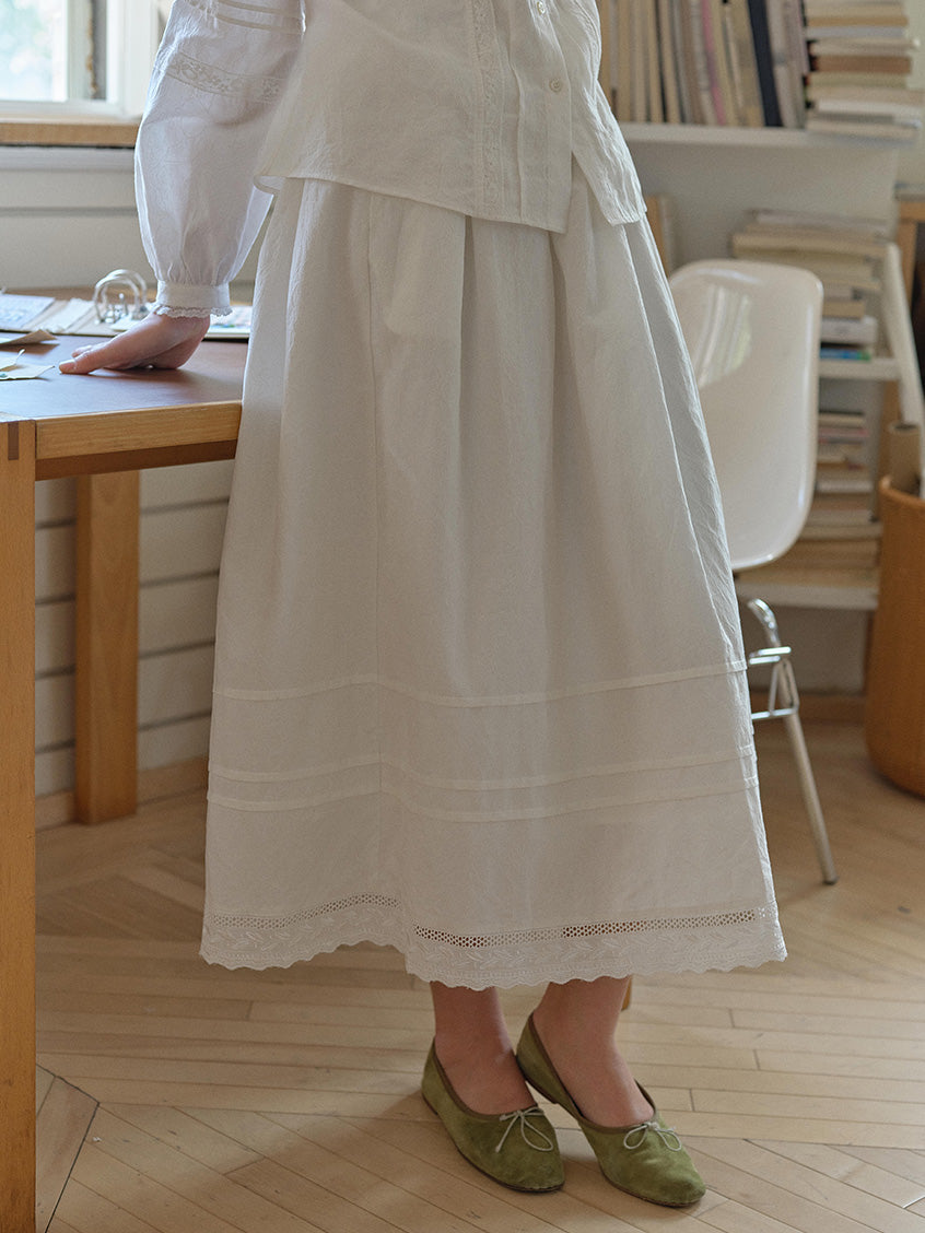 Juniper French A-Line Loose Skirt